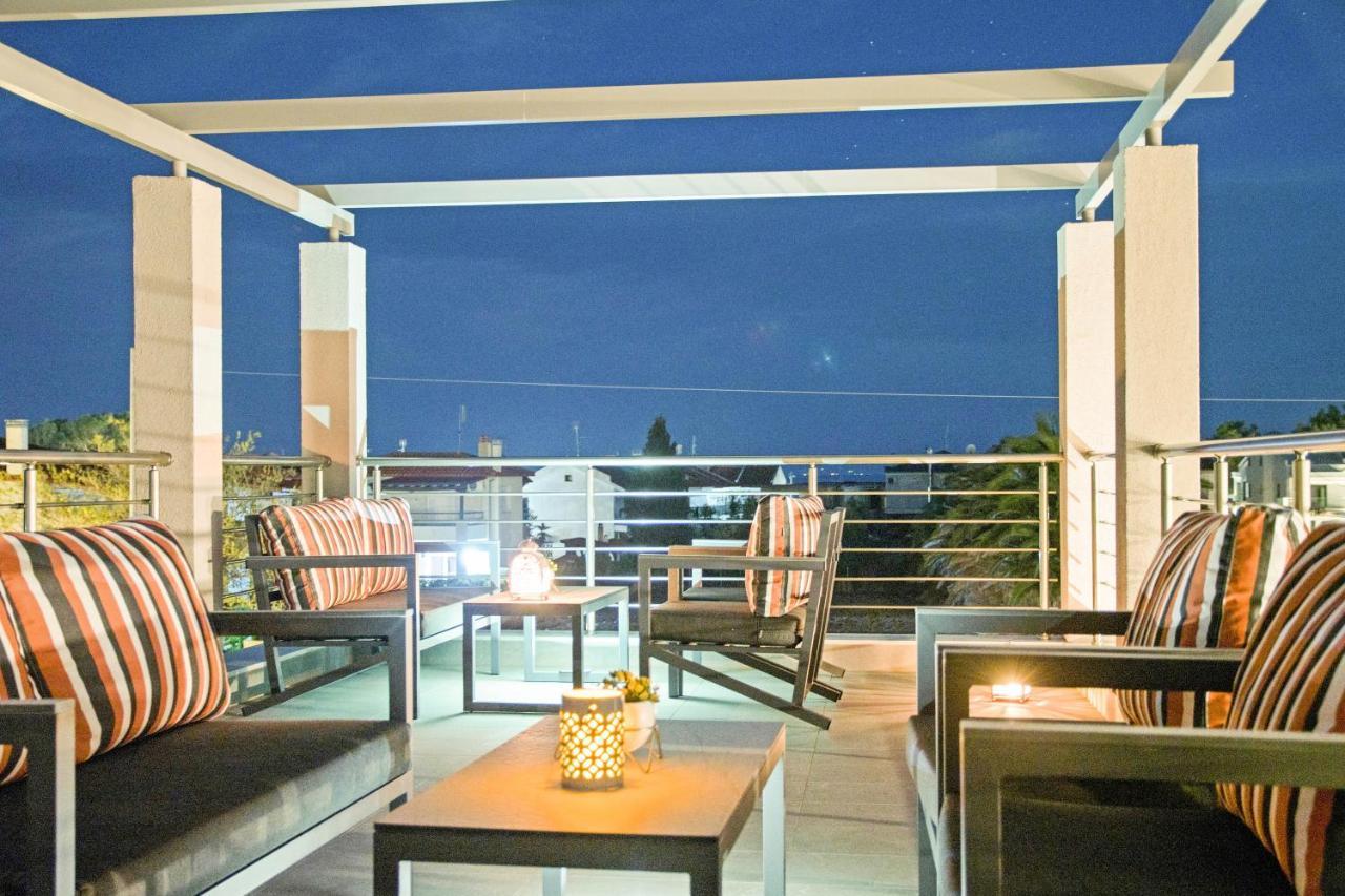 Aelia Luxury Apartments Nikiti  Bagian luar foto