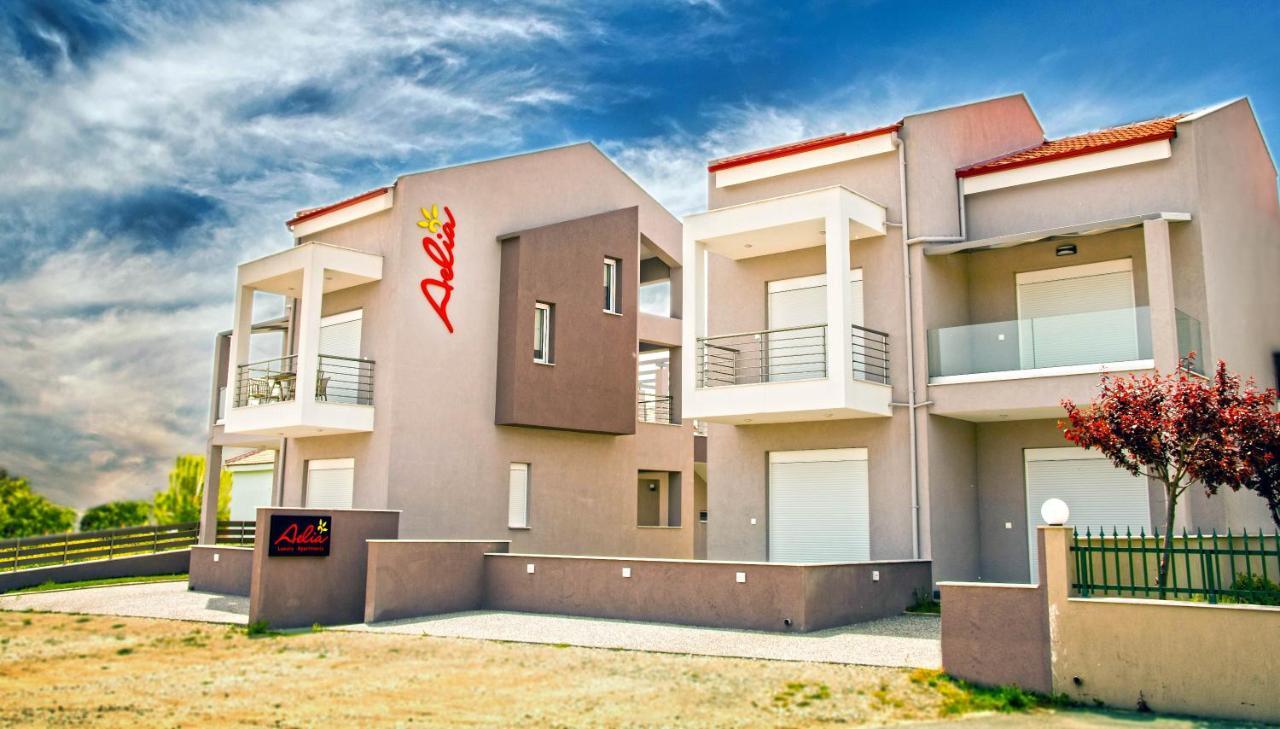 Aelia Luxury Apartments Nikiti  Bagian luar foto
