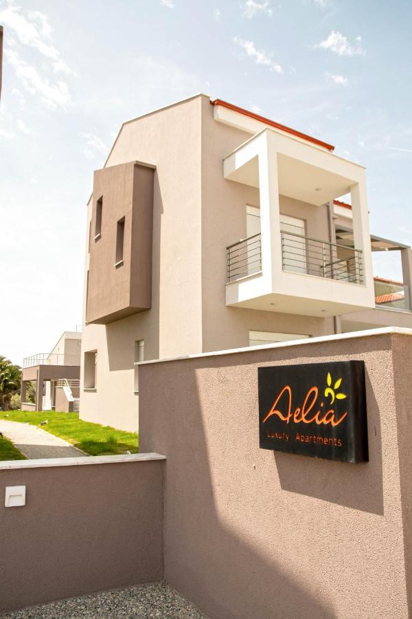 Aelia Luxury Apartments Nikiti  Bagian luar foto