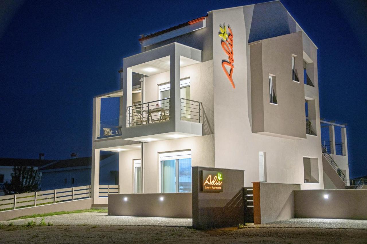 Aelia Luxury Apartments Nikiti  Bagian luar foto